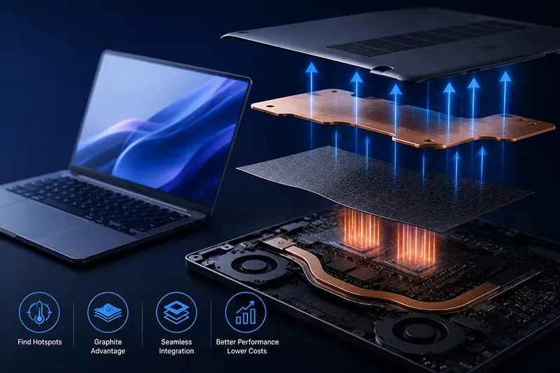 Graphite Heat Dissipation For Laptops Graphite Heat Dissipation For Laptops